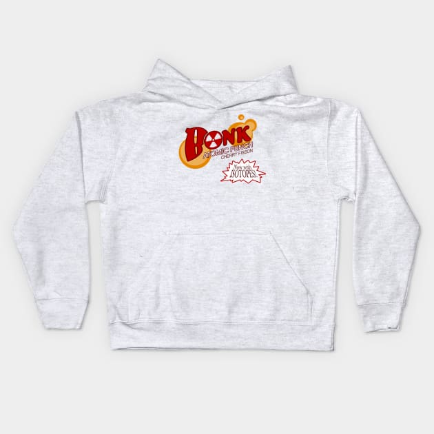 Bonk Atomic Punch OFFICIAL (RED) Kids Hoodie by The_RealPapaJohn